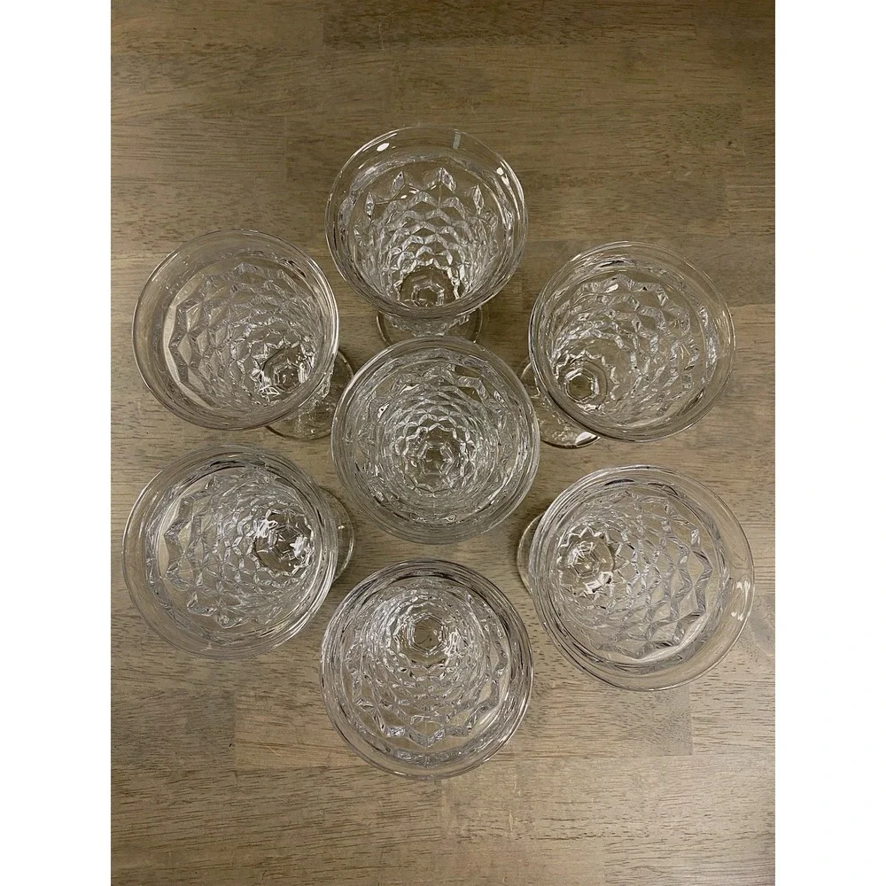 Fostoria American Footed Cubist  5 1/2